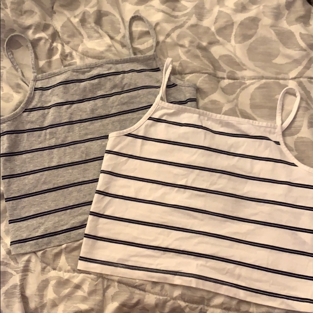 Spaghetti Strap Crop Top Tank Top